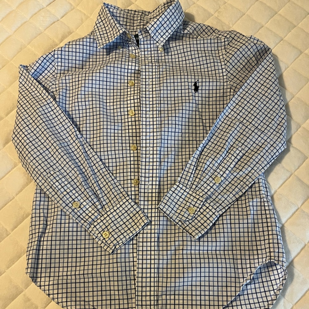 Boys Polo Ralph Lauren Dress shirt size 8